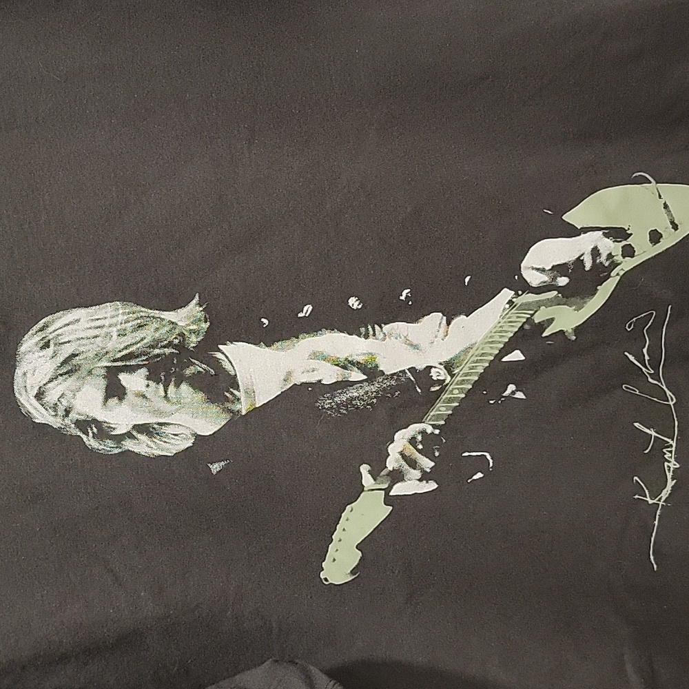 Kurt Cobain Tshirt Black Size Medium NWT - Picture 2 of 7